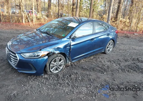 2018 Hyundai Elantra Sel из США, поврежденный, VIN 5NPD84LF2JH374521